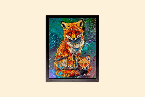 Fox Family Puzzle